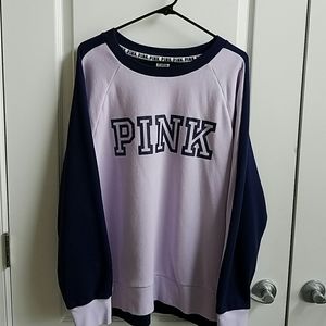VS Pink Crew Neck Sweatshirt